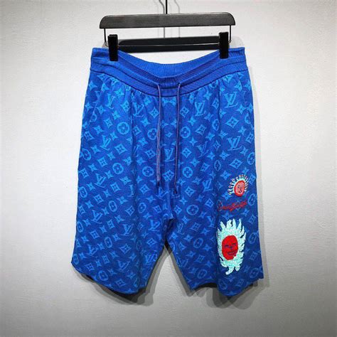 louis vuitton watercolor swim short|louis vuitton swim shorts black.